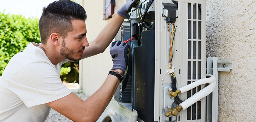 Air conditioner self repair